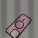 SUPFINE Magnetic for iPhone 16 Pro Max Case (Compatible with MagSafe) (Military Grade Drop Protection) Slim Translucent Matte Shockproof with Anti-Fingerprint Phone Case, Wine Red