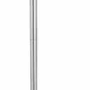 Toilet Paper Holder Stand, Naturous Free Standing Toilet Paper Holder with Reserve for Bathroom, Weighted Base Toilet Paper Stand, Chrome