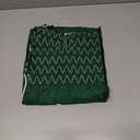 Spaghetti Strap Maxi Dress Women Smocked Midi Dresses Flower Embroidered Summer Sundress Boho Beach Vacation, Large