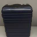 Lekesky 16 Inch Underseat Carry On Luggage Airline Approved, Hard Shell Suitcase with TSA Lock, Lightweight Spinner Wheels Durable ABS Compact Carry-On for Travel Weekend Trips Men Women, Blue