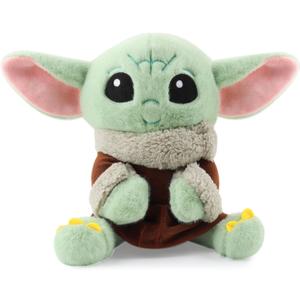 PAZATAO Baby Yoda Plush Toys Stuffed Baby Yoda Plush Cute Yoda Doll for Child Stuffed Animals Travel Toys for Kids10 inch