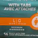 Depend Adult Diapers with Tabs, Incontinence Protection with Tabs, Unisex, Large (3549" Waist, over 170 lbs), Maximum Absorbency, 48 Count (3 Packs of 16)