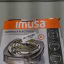 IMUSA USA GAU-80305 Electric Single Burner 1100-Watts, Black