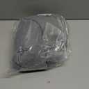 Buckwheat Neck Support Pillow Cervical Neck Cylinder Bolster Pillow,Buckwheat Hulls Adjustable Roll Pillow,Neck Pain Relief for Back and Side Sleepers Round Pillows for Lunch Break Grey, 6*15 inch