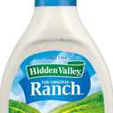 Hidden Valley Original Ranch Condiment and Dressing, Easy Squeeze Bottle, 16 Fl Oz 36 Bottles Sh (EXP 07/27/26)