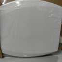 Bemis 1500EC 390 Lift-Off Wood Elongated Toilet Seat, Cotton White (Pack of 1)