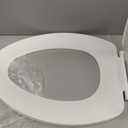 Bemis 1500EC Durable Wood Toilet Seat with Easy Clean Hinges, Made in USA, Elongated, Biscuit