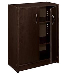ClosetMaid 8925 Stackable 2-Door Organizer, Espresso