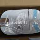 Tastyle Single Serve One Cup Coffee Maker, for K Cups and Grounds, Mini Coffee Maker with Portable Handle, 6 to 12 Oz Brew Size, for Travel, Camping, Office, RV and Dorm, 120V, White and Brown