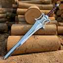 38He-Mans Power Sword, 1:1 Full Size Fantasy Display Prop
30" High Carbon Steel Blade, 10" Leather Wrapped Handle, Handcrafted Collector Quality Replica with Premium Sheath