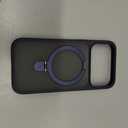 TORRAS Ostand for iPhone 17 Pro Case Magnetic, Fit for MagSafe, 4X Military Drop Protection, Camera Control, Slim Phone Case for iPhone 17 Pro with Kickstand, Translucent Matte Cover 6.3", Deep Blue