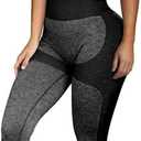 OLCHEE Womens Workout Sets 2 Piece - Seamless Yoga Leggings and Cross-Strap Sports Bra Gym Outfits Activewear Matching Set (XX-Large)