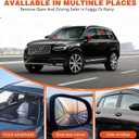 2 x Glass Oil Film Remover for Car, Roll-On Glass Compound with Cleaning Board, Handheld Glass Oil Film Cleaning Brush Removes Oil Film & Smudges 100ml