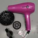 Conair Hair Dryer with Retractable Cord, 1875W Cord-Keeper Blow Dryer,Pink (3 Piece Set)