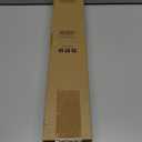 Hei!Dear 2 Pack Blackout Curtain Rod for Windows 48 to 84 inch (4-7Ft), Wrap Around Room Darkening Curtain Rods, 5/8" Samll Adjustable Modern Decorative Window rod,Black