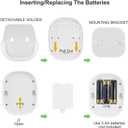 BIGMONAT Battery Operated Spotlight with Remote Control and Timer Setting, Wireless Accent Light for Picture Painting Artwork Dart Board Poster Keyhole, Brightness Dimmable