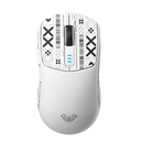 AULA SC580 Tri-Mode Wireless Gaming Mouse with Anti-slip Stickers (White)