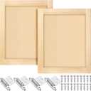 Cinnvoice 2 Pcs 19.5'' W x 23'' H Unfinished Pine Kitchen Cabinet Door
