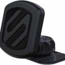 Scosche MAGDMB MagicMount Magnetic Phone Mount for Car, Dashboard Cell Phone Holder with 360 Adjustable Magnet Head, Universal Phone Stand for Car Compatible with iPhone, Samsung, and All Devices (1 Pack)