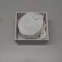 3-in-1 Security Camera with 128GB SD Card, Bluetooth Speaker & Night Light, 1080P Wireless Indoor Camera, AI Motion Detection, 180 Rotating Camera, Cloud Storage, Pet/Baby Monitor (White)