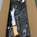 KEMIMOTO UTV Soft Upper Doors Cab Enclosure Compatible with Rhino 450/660/700 with Half Door, UTV Cab Enclosure Mirror Side Hole PVC Heavy-Duty 900D Windshield Rear Windshield