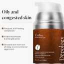 depology Coffee Exfoliating Face Wash for Oily Skin  Helps Reduce Puffiness & Remove Dead Skin  For Men & Women  Revive Cleansing Gel with Coffee Seed Powder & Caffeine , 120ml