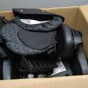 Evenflo GoTime LX Booster Car Seat (Quincy Blue). MFD 2026/06/25