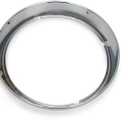 AnXin 7" Chrome Headlight Headlamp Trim Ring For Electra Street Glide Touring