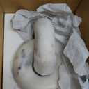 Sculptural Marble Knot That Instantly Elevates Your Shelf Styling - 6" Accent Piece for Coffee Tables, Bookshelves & Entryway Decor