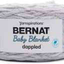 Bernat Baby Blanket Dappled Skipping Stone Yarn - Ball of 300g/10.5oz - Polyester - 6 Super Bulky - 220 Yards - Knitting/Crochet