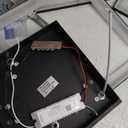 Modern Black Led Ceiling Light 3-Square Design 3000K-6500K Dimmable LED Ceiling Light with Remote 33W Acrylic Ceiling Lighting Fixture for Bedroom Kitchen Dining Room Office Lamps