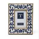Blue Belle Bone Frame 4x6