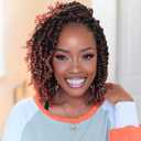 Springy Afro Twist Braiding Hair for Soft Locs, Pre-Separated Marley Hair for Faux Locs, Marley Twist Braiding Hair Afro Twist Crochet Hair For Black Women (16Inch, T350)