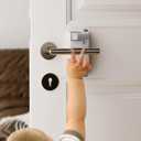 YEYA Child Safety Door Handle Lock,2 Pack Grey