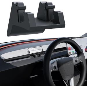 YONZEE Silicone Phone Mount for Tesla Model 3 Accessories 2025 2024,Model Y 2025 - Also Functions as a Vent Hook and Glasses Holder