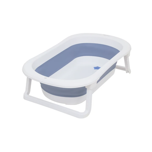 Nurtur - Collapsible Baby Bathtub - White/Blue