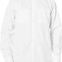 Red Kap Men's Wrinkle Resistant Cotton Work Shirt (XX-Large, White)