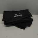11 Pcs Microfiber Black Makeup Washcloths for Face 13 x 13 Inches Makeup Remover Towels Reusable Absorbent Removers Face Wash Cloth with Embroidery for Women