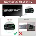 50 55 Inch 50UQ/55UQ Series TV Stand for LG TV Legs for 50UQ8100 50UQ81006LB 50UQ7070 50UQ7070ZUE 55UQ7590 55UQ7590PUB MAM643660 Replacement Legs for LG TV, with Screws