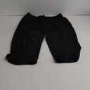 ISEEGZ Swim Capris Pants for Women 18" Tummy Control Quick Dry Keep Warm UPF 50 Swim Shorts Women with Liner and Pockets Black, Size: Small
