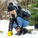 Eco-Friendly Poop Bags - 120 Bags Made from Cornstarch, Unscented and Perfect for Your Daily Walks