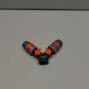 GARDENA (36938) Garden Hose Y-Valve With Flow Control Valves, Connect 2 Hoses to 1 Tap, Made in Germany