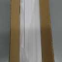 SAN HE Bamboo Shoe Rack 5Tier- Vertical White Shoe Rack for Small Spaces, Tall Narrow Shoe Rack Organizer for Closet Entryway Corner Garage and Bedroom,Skinny Shoe Shelf with Free Stackable DIY