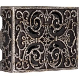 Carved Box Chime in Hand Painted Renaissance Crackle