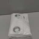 NICETOWN White Sheer Curtains 84 inches Long - Home Decoration Grommet Airy & Lightweight Elegant Window Treatments with Light Filtering for Bedroom/Living Room (2 Panels, W54 x L84)