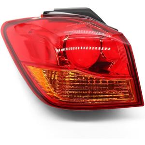 Driver Side Tail Light Assembly Compatible with 2011-2019 Outlander Sport ASX Rear Tail Lamps Taillight 8330A689 (Left)