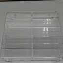 for 48 pcs 1/64 Scale Matchbox Wheels Toy Car Display Case Holds 48 Toy Cars Hot Storage Wall-Mounted Acrylic Organizer Stackable Clear Dustproof Display Box Container Shelf for Collectors - 6 Pack,8