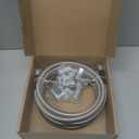 6AN 70" Transmission Oil Cooler Hose Line kit Compatible with 4L60E 4L80E TH350 TH400 200-4R 700R4 C5 Stainless Steel Braided PTFE Hose TR6060