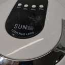 UV Gel Nail Lamp 120W LED Nail Light Fast Dryer for Gel Polish Curing with 4 Timers Portable Handle Large Space Automatic Sensor (White)