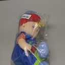 June Garden 13.5" Soft Dolly Ben - Stuffed Soft Baby Boy Doll for Birth and Up - Blue Outfit